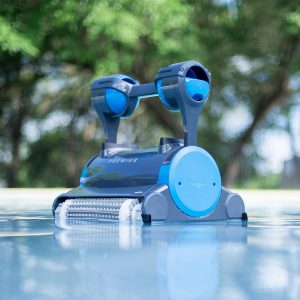 DOLPHIN Premier Robotic Pool Cleaner with Powerful Dual Scrubbing Brushes and Multiple Filter Options, Ideal for In-ground Swimming Pools